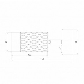 Бра Eurosvet Mizar 20088/1 белый/серебро в Троицке - troick.mebel24.online | фото 3