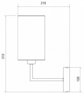 Бра Eurosvet Soffio 60134/1 никель в Троицке - troick.mebel24.online | фото 2