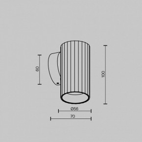 Бра Maytoni Calipso C106WL-01-GU10-B в Троицке - troick.mebel24.online | фото 6
