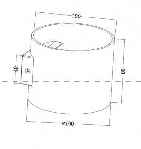 Бра Maytoni Rond C066WL-01MG в Троицке - troick.mebel24.online | фото 3