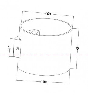 Бра Maytoni Rond C066WL-01W в Троицке - troick.mebel24.online | фото 3