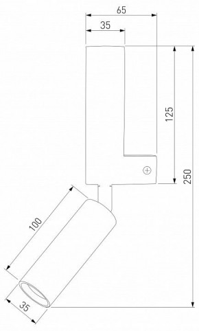 Бра с подсветкой Eurosvet Pitch 40020/1 LED белый/хром в Троицке - troick.mebel24.online | фото 3