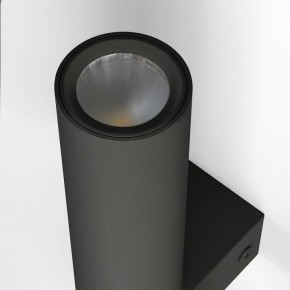 Бра с подсветкой Eurosvet Pitch 40020/1 LED черный/латунь в Троицке - troick.mebel24.online | фото 4