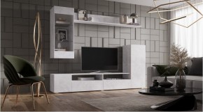 ДАЛЛАС Гостиная (модульная) цемент светлый в Троицке - troick.mebel24.online | фото
