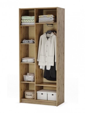 ДАРЬЯ Шкаф (Крафт серый/Крафт белый) гостиная в Троицке - troick.mebel24.online | фото 4