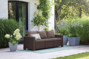 Диван Калифорния 3-х местный (California 3 Sofa), коричневый в Троицке - troick.mebel24.online | фото 1