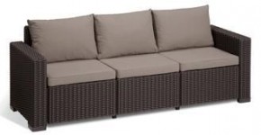 Диван Калифорния 3-х местный (California 3 Sofa), коричневый в Троицке - troick.mebel24.online | фото 2