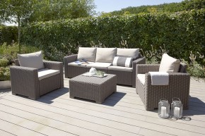 Диван Калифорния 3-х местный (California 3 Sofa), коричневый в Троицке - troick.mebel24.online | фото 3