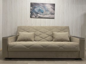 Диван Престиж-15 (НПБ+МДФ) велюр Sensey moonlight в Троицке - troick.mebel24.online | фото 2