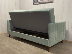 Диван Престиж-3 (НПБ) велюр Sensey mist green в Троицке - troick.mebel24.online | фото 4