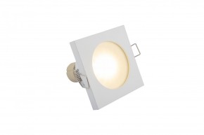 DK3014-WH Встраиваемый светильник влагозащ., IP 44, 50 Вт, GU10, белый, алюминий в Троицке - troick.mebel24.online | фото 3