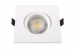 DK3021-WH Встраиваемый светильник, IP 20, 10 Вт, GU5.3, LED, белый, пластик в Троицке - troick.mebel24.online | фото 4