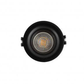 DK3024-BK Встраиваемый светильник, IP 20, 10 Вт, GU5.3, LED, черный, пластик в Троицке - troick.mebel24.online | фото 2