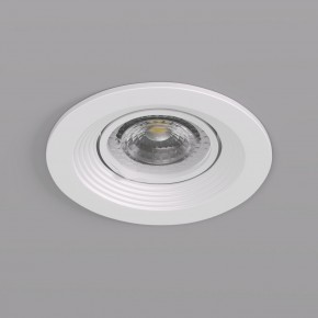 DK3029-WH Встраиваемый светильник, IP 20, 10 Вт, GU5.3, LED, белый, пластик в Троицке - troick.mebel24.online | фото 3
