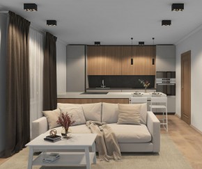 DK3035-BK Светильник накладной IP 20, 10 Вт, GU5.3, LED, черный, пластик в Троицке - troick.mebel24.online | фото 6