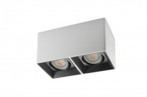 DK3035-WB Светильник накладной IP 20, 10 Вт, GU5.3, LED, белый/черный, пластик в Троицке - troick.mebel24.online | фото 2