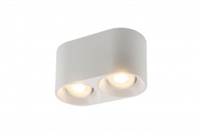 DK3036-WH Светильник накладной IP 20, 10 Вт, GU5.3, LED, белый, пластик в Троицке - troick.mebel24.online | фото 1