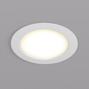 DK3048-WH Встраиваемый светильник, IP 20, 7Вт, LED, белый, пластик в Троицке - troick.mebel24.online | фото 1