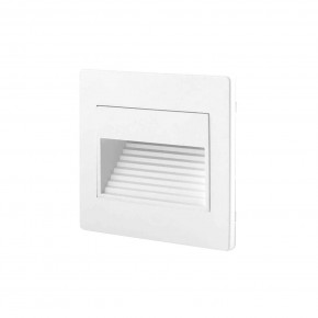 DK3050-WH Светильник встраиваемый в стену, IP 20, LED 3000, 1 Вт, белый, пластик в Троицке - troick.mebel24.online | фото 1