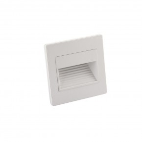 DK3050-WH Светильник встраиваемый в стену, IP 20, LED 3000, 1 Вт, белый, пластик в Троицке - troick.mebel24.online | фото 2