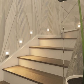 DK3050-WH Светильник встраиваемый в стену, IP 20, LED 3000, 1 Вт, белый, пластик в Троицке - troick.mebel24.online | фото 9