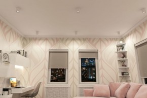 DK3090-WH+CH Светильник накладной IP 20, 10 Вт, GU5.3, LED, белый/хром, пластик в Троицке - troick.mebel24.online | фото 2