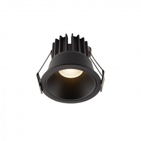 DK4500-BK Встраиваемый светильник, IP 20, 12 Вт, LED 3000, черный, алюминий в Троицке - troick.mebel24.online | фото 1