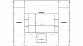 ДУБЛИН Гостиная в Троицке - troick.mebel24.online | фото 2