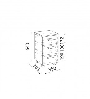 Дуглас (подростковая) М09 Тумба в Троицке - troick.mebel24.online | фото 2