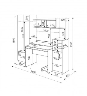 Дуглас подростковая (модульная) в Троицке - troick.mebel24.online | фото 29