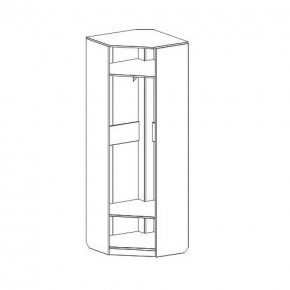 ЭЛАНА Прихожая (модульная) Дуб сонома в Троицке - troick.mebel24.online | фото 5