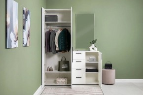 ЭЙР прихожая (модульная) Белый Шагрень в Троицке - troick.mebel24.online | фото 25