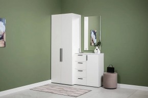 ЭЙР прихожая (модульная) Белый Шагрень в Троицке - troick.mebel24.online | фото 3