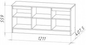 НИЦЦА Гостиная (модульная) в Троицке - troick.mebel24.online | фото 3