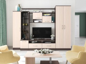Гостиная Оскар-5 венге/дуб молочный в Троицке - troick.mebel24.online | фото 1