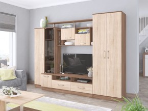 Гостиная Оскар-5 ясень шимо/дуб сонома в Троицке - troick.mebel24.online | фото 1