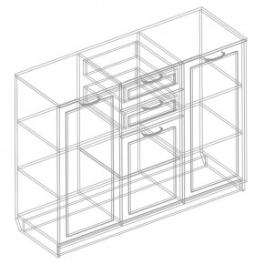 Гостиная "Алексанрия" (модульная) в Троицке - troick.mebel24.online | фото 21