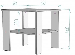 Журнальный столик TC33 в Троицке - troick.mebel24.online | фото 2