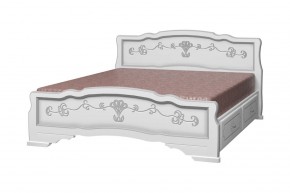 КАРИНА-6 Кровать из массива 900 с 2-мя ящиками в Троицке - troick.mebel24.online | фото 2
