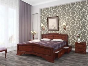 КАРИНА-6 Кровать из массива 900 с 2-мя ящиками в Троицке - troick.mebel24.online | фото 6