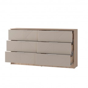 Комод Эмилия КМ-04 (Дуб смоки/Айриш (MF03)) в Троицке - troick.mebel24.online | фото 2