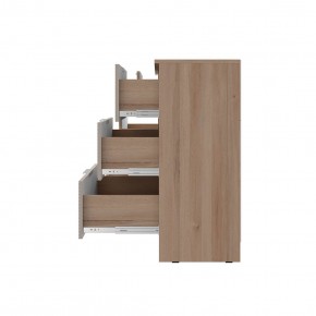 Комод Эмилия КМ-04 (Дуб смоки/Айриш (MF03)) в Троицке - troick.mebel24.online | фото 3