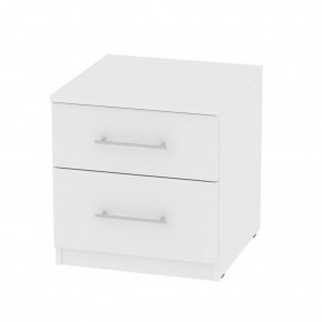 Комод K-48x45x45-1 Калисто (тумба прикроватная) Белый в Троицке - troick.mebel24.online | фото