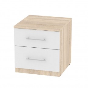 Комод K-48x45x45-1 Калисто (тумба прикроватная) ДСС-Белый в Троицке - troick.mebel24.online | фото