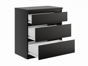 Комод КАСТОР с тремя ящиками, цвет Дуб Венге в Троицке - troick.mebel24.online | фото 2