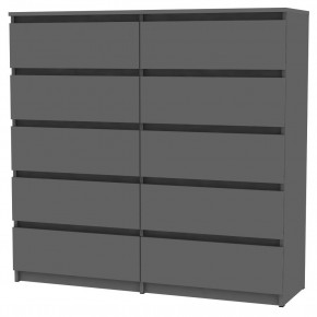 Комод Malta light K154 (Графит) в Троицке - troick.mebel24.online | фото