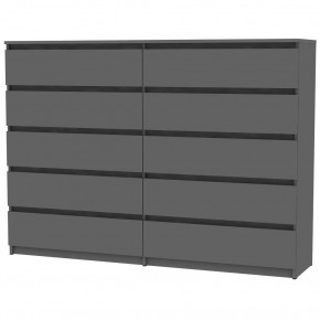 Комод Malta light K156 (Графит) в Троицке - troick.mebel24.online | фото