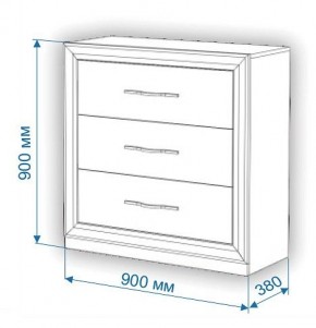 Комод Нобиле Км-90/38 в Троицке - troick.mebel24.online | фото 2