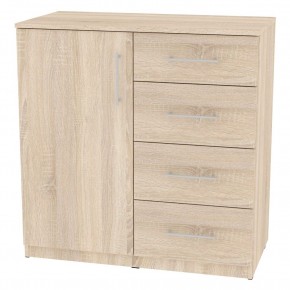 Комод "Калисто (K17)" ручка рейлинг (Дуб сонома) в Троицке - troick.mebel24.online | фото