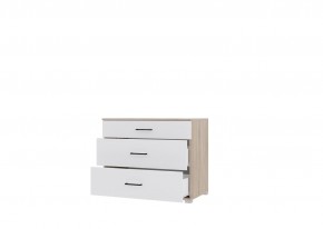 Комод VICTOR (Сонома/Белый) в Троицке - troick.mebel24.online | фото 2